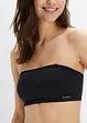 Reggiseno a fascia imbottito senza cuciture con spalline staccabili Feel Comfort, bonprix