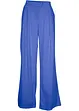 Pantaloni a palazzo in misto lino e viscosa leggero, bonprix