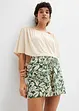 Shorts di jersey in misto cotone elasticizzato, bonprix