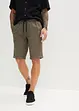 Bermuda con elastico in vita in puro cotone, regular fit, bonprix