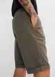 Bermuda con elastico in vita in puro cotone, regular fit, bonprix