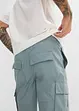 Bermuda cargo con elastico in vita e taglio comfort, regular fit, bonprix