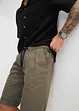 Bermuda con elastico in vita in puro cotone, regular fit, bonprix