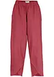 Pantaloni cropped in misto lino leggero, bonprix