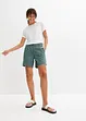 Shorts in twill a vita alta, bonprix