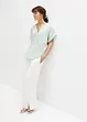 Blusa a maniche corte in mussola, bonprix