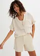 Blusa a maniche corte in mussola, bonprix
