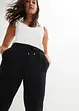 Pantaloni in jersey di misto cotone elasticizzato, bonprix