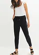 Pantaloni in jersey di misto cotone elasticizzato, bonprix