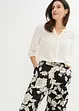Pantaloni a palazzo in viscosa fluente, bonprix