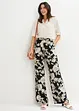 Pantaloni a palazzo in viscosa fluente, bonprix