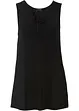 Top in jersey svasato con laccetti da annodare, bpc bonprix collection