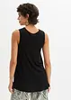 Top in jersey svasato con laccetti da annodare, bpc bonprix collection