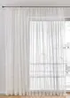 Tenda bianca jacquard, bpc living bonprix collection