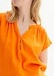 Top in mussola di puro cotone, bonprix