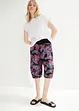 Pantaloni cropped con cinta comoda, loose fit, bonprix