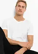 T-shirt con scollo a V (pacco da 5), bonprix