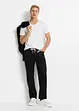 Pantaloni in felpa elasticizzati, regular fit straight, bonprix