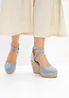 Sandali con zeppa in corda, bonprix