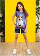 Shorts di jeans, vita media, bonprix