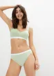 Reggiseno t-shirt senza ferretto con cotone biologico (pacco da 2), bonprix