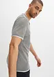 Maglia serafino a maniche corte in puro cotone biologico (pacco da 2), bonprix