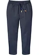 Pantaloni in felpa effetto denim, bonprix