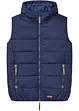 Gilet trapuntato con cappuccio, bonprix