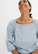 Maglia in cotone biologico con scollo quadrato, bonprix