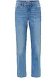 Jeans cropped straight, a vita media, bonprix