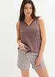 Pigiama estivo con pizzo delicato, bonprix