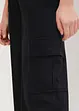Pantaloni cargo a palazzo in viscosa fluente, bonprix