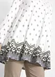 Maglia stile tunica in misto cotone e viscosa, bonprix