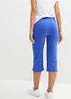 Pantaloni capri in cotone elasticizzato (pacco da 2), bonprix
