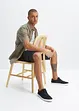 Bermuda cargo lunghi in jeans, relaxed fit, bonprix