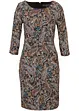 Abito in maglina con fantasia paisley, bonprix