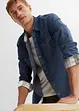 Camicia in jeans a maniche lunghe, bonprix