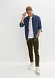 Camicia in jeans a maniche lunghe, bonprix