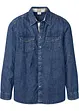 Camicia in jeans a maniche lunghe, bonprix