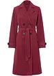 Trench invernale in simil lana, bonprix