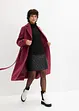 Trench invernale in simil lana, bonprix