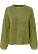 Maglione in filato piumato morbido, bonprix