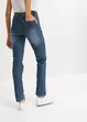 Jeans elasticizzati straight, vita media, bonprix