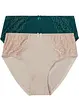 Slip alto con poliammide riciclata ( pacco da 2), bonprix