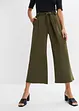 Pantaloni cropped in jersey crêpe, BODYFLIRT