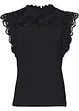 Maglia con inserto in pizzo, bonprix