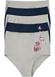 Slip a vita alta (pacco da 5), bonprix