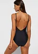 Costume intero con cut-out e volant, bonprix