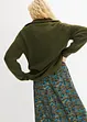 Maglione con zip, bonprix