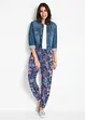 Pantaloni alla turca in misto viscosa, bonprix